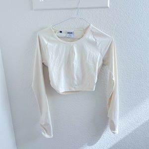 Gymshark x Whitney Simmons long sleeve crop top